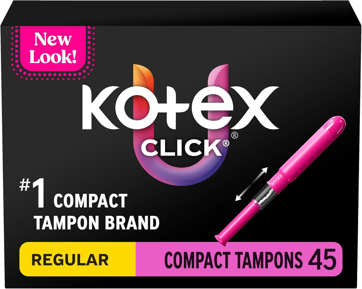 Compact Tampons, Regular Absorbency