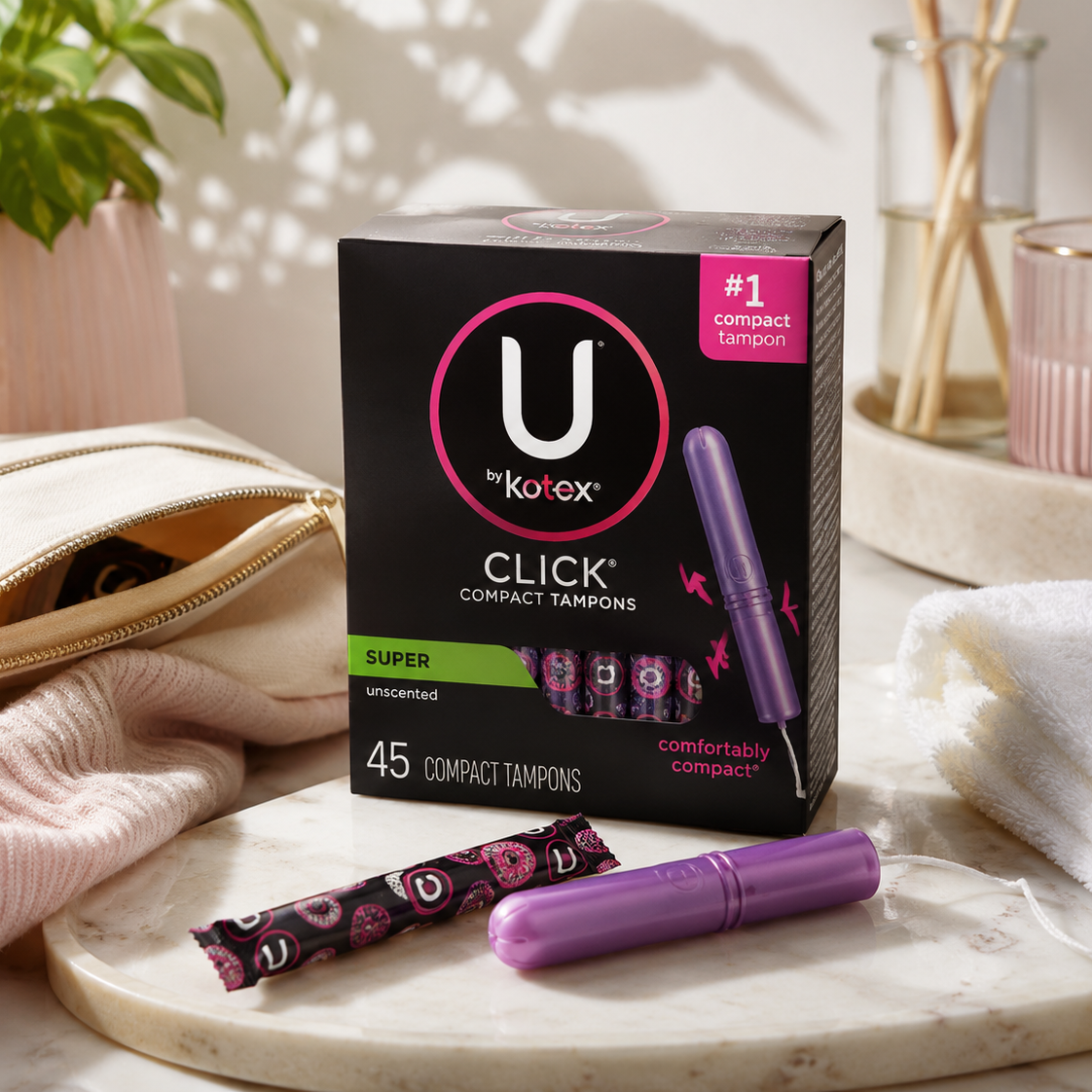 Compact Tampons, Super Absorbency