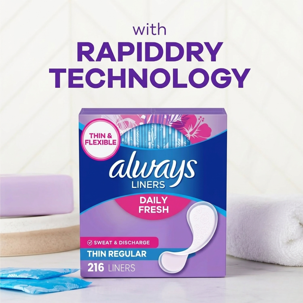 Always Panty Liners for Women